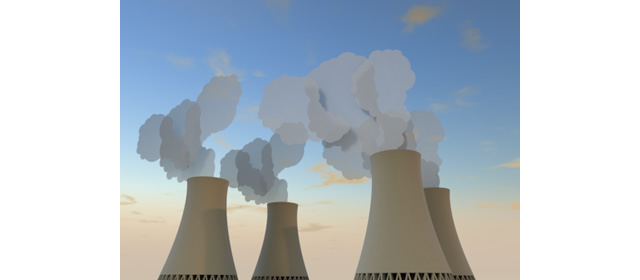 火力｜エネルギー｜発電所 - 生産/イラスト/インダストリー/写真/イメージ/フォト/フリー素材