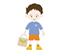 子供 | エコバッグ | 環境 | 自然 | エネルギー | 災害 - 環境・自然・エネルギー｜フリーイラスト