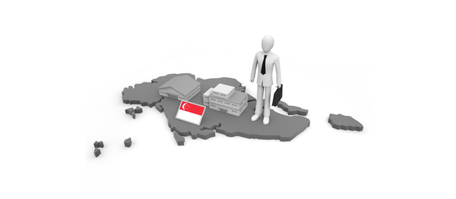 シンガポールの国旗/企業/会社 - イラスト/写真/フリー素材/クリップアート/フォト/商用使用OK
