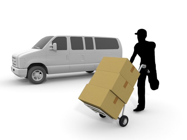 宅配｜配達｜荷物 - 生産/イラスト/インダストリー/写真/イメージ/フォト/フリー素材