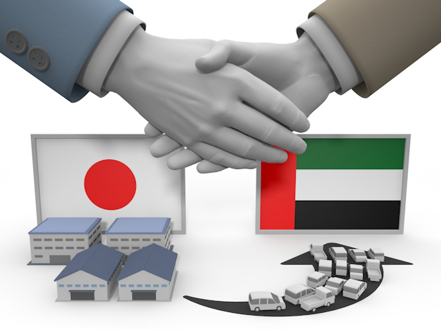 アラブ首長国連邦｜輸出｜自動車 - 生産/イラスト/インダストリー/写真/イメージ/フォト/フリー素材